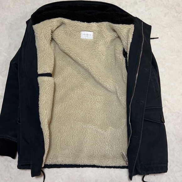 Sandro Paris Shearling Jacket - Picture 10 of 15